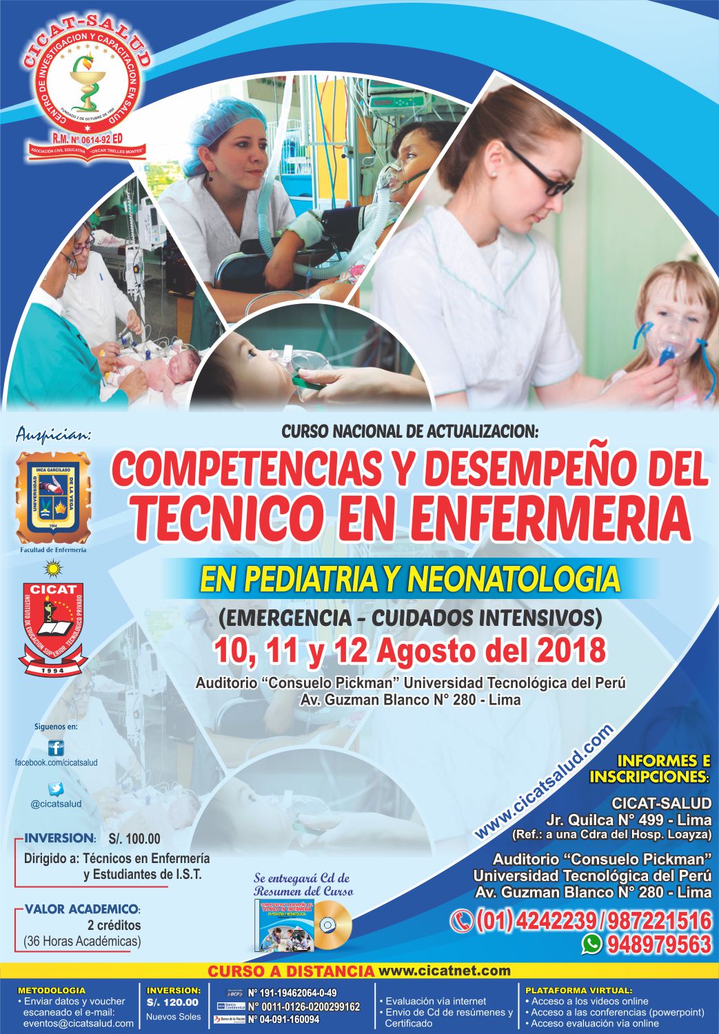 COMPETENCIAS Y DESEMPEÑO DEL TECNICO EN ENFERMERIA EN PEDIATRIA Y  NEONATOLOGIA